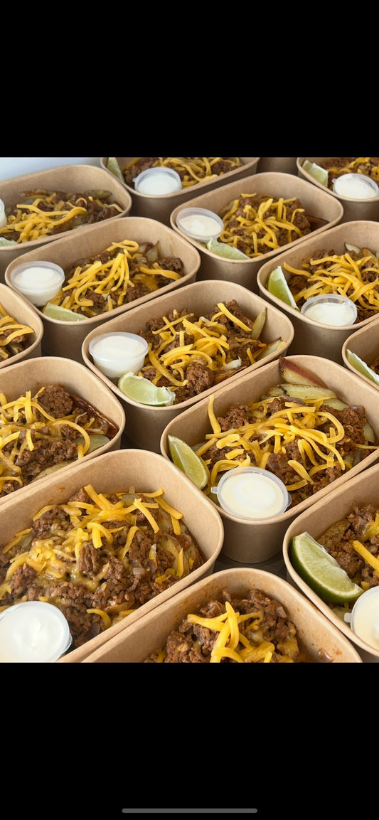 Beef Taco Loaded Wedges