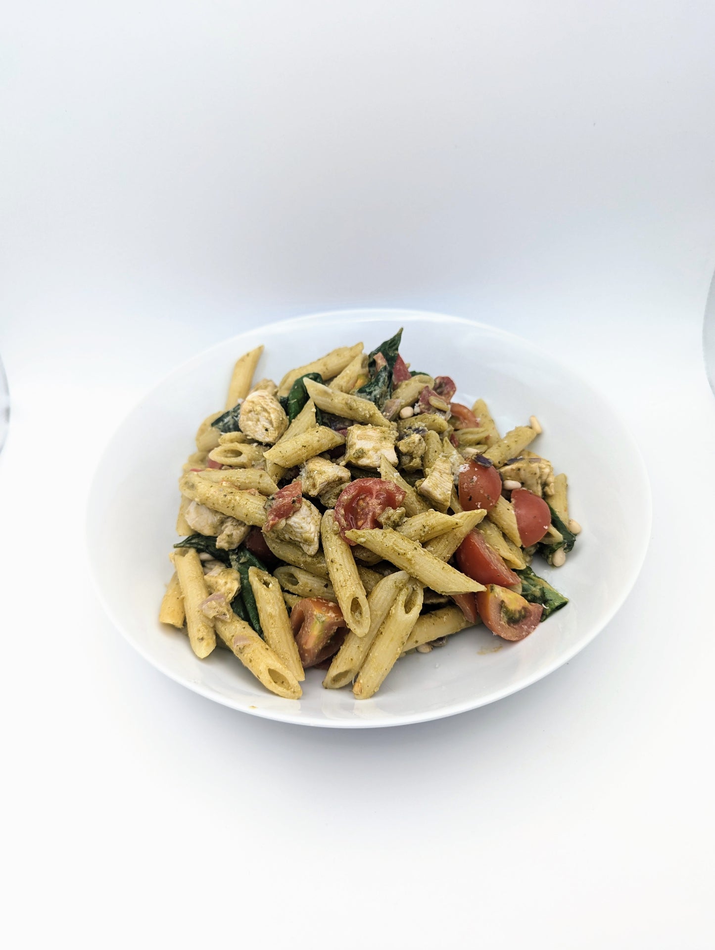Chicken Basil Pesto Pasta