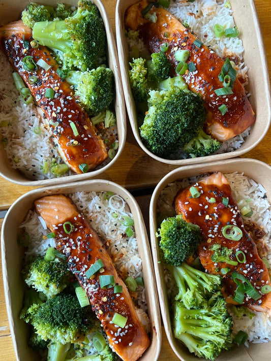 Spicy Honey Salmon