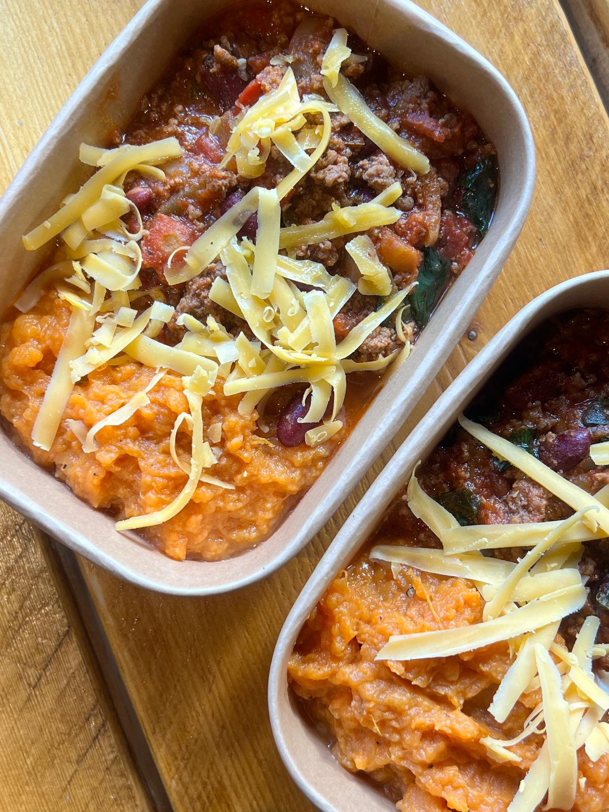 Chilli & Sweet Potato Mash